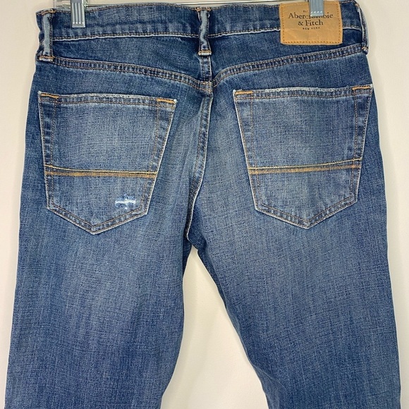 Abercrombie and Fitch Boys Men’s Distressed Super Skinny Jeans Waist 31 Length32 - Picture 8 of 15
